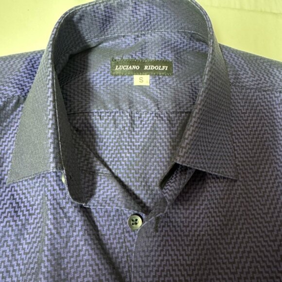 Purple Button Down Dress Shirt - Picture 3 of 3